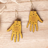 Tarot Hand Hoops from LE CHIC MIAMI