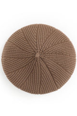 C.C SCALLOPED WAVE PATTERN BERET from Madeline Love