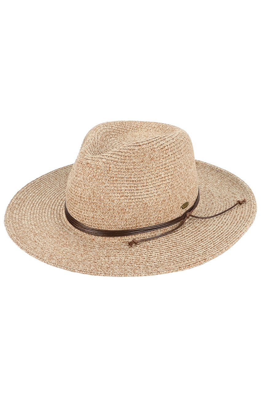 C.C String Trim Band Panama Sun Hat from Madeline Love