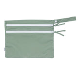 Solid Sage Minimalist - Waterproof Wet Bag (For mealtime, on-the-go, and more!) from BapronBaby