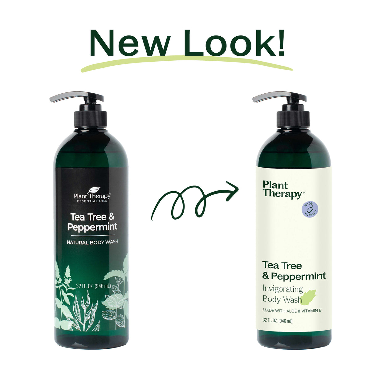 Tea Tree & Peppermint Body Wash from Plant Therapy