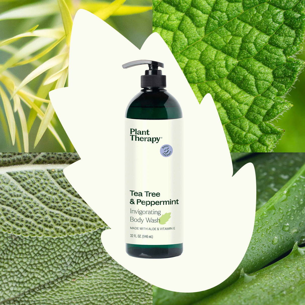 Tea Tree & Peppermint Body Wash from Plant Therapy