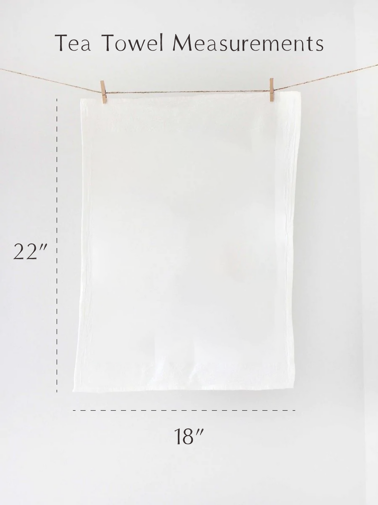 Peony Tea Towel from Jubilee Trading Company