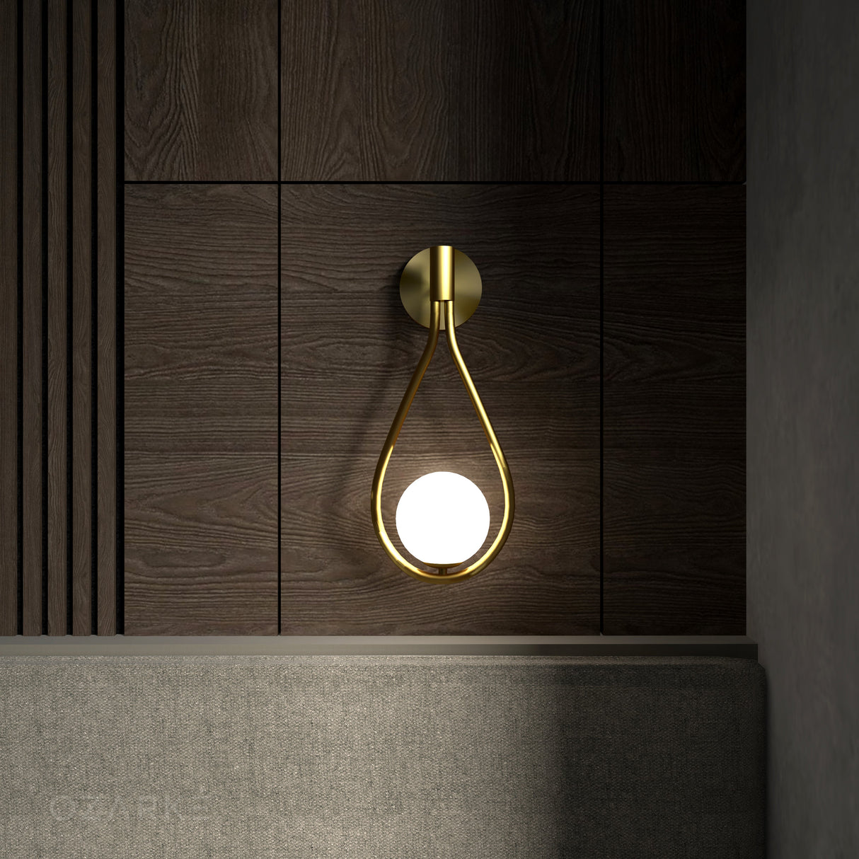 Tear Drop Sconce from Ozarké