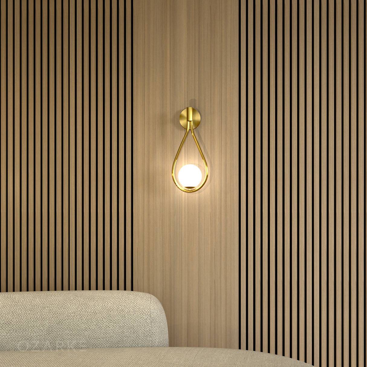 Tear Drop Sconce from Ozarké
