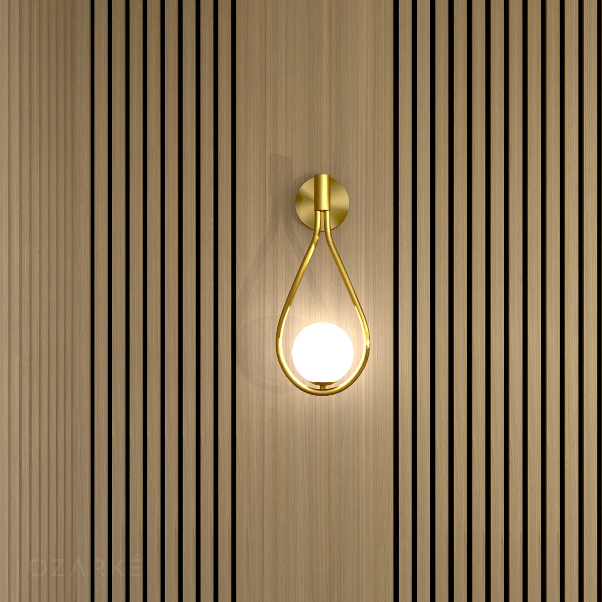 Tear Drop Sconce from Ozarké