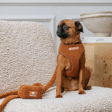 Frenchie Duo Reversible Harness - Teddy Brown from Frenchie Bulldog