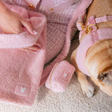 Frenchie Poo Bag Holder - Teddy Pink from Frenchie Bulldog