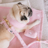 Frenchie Poo Bag Holder - Teddy Pink from Frenchie Bulldog