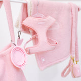 Frenchie Duo Reversible Harness - Teddy Pink from Frenchie Bulldog