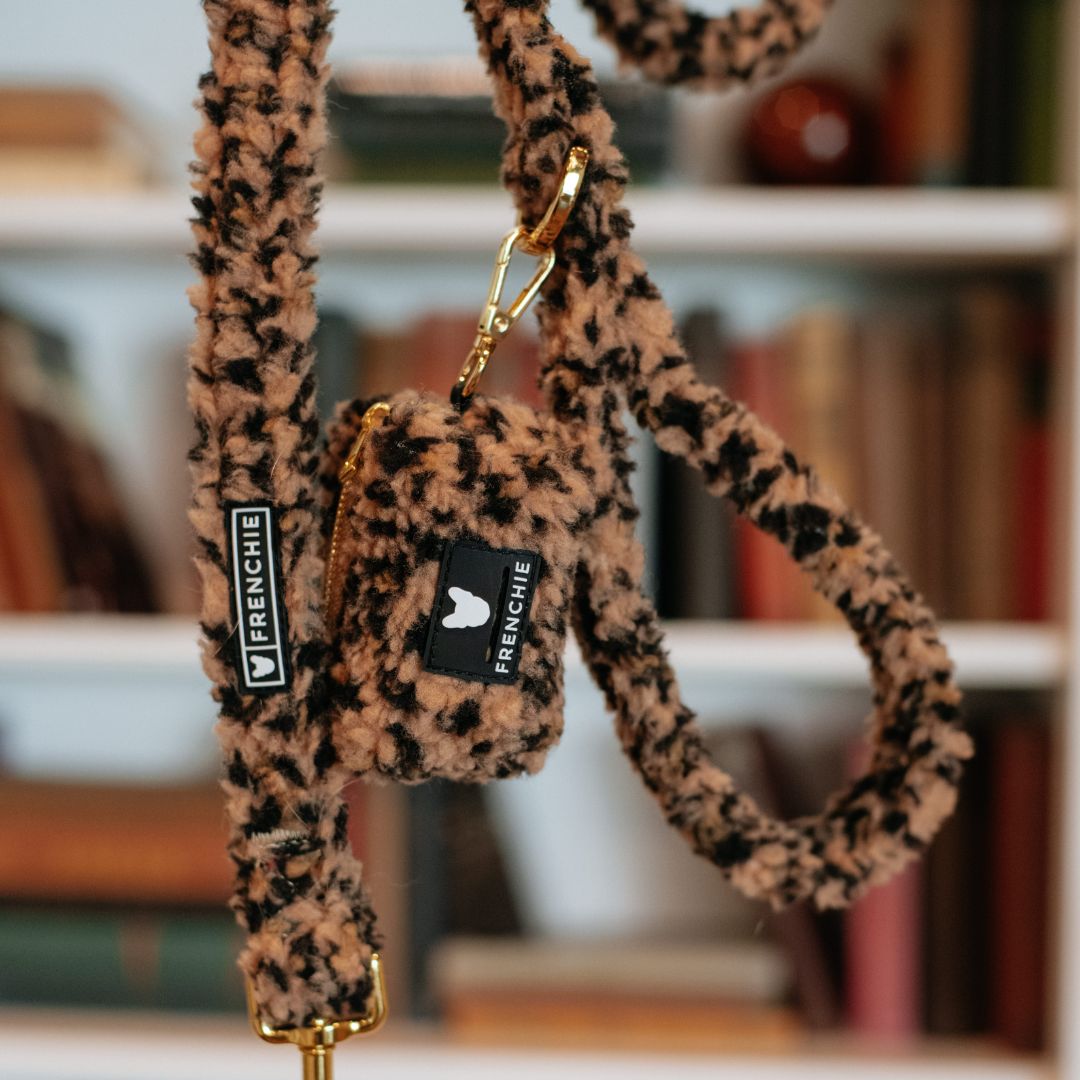 Frenchie Comfort Leash - Teddy Leopard from Frenchie Bulldog