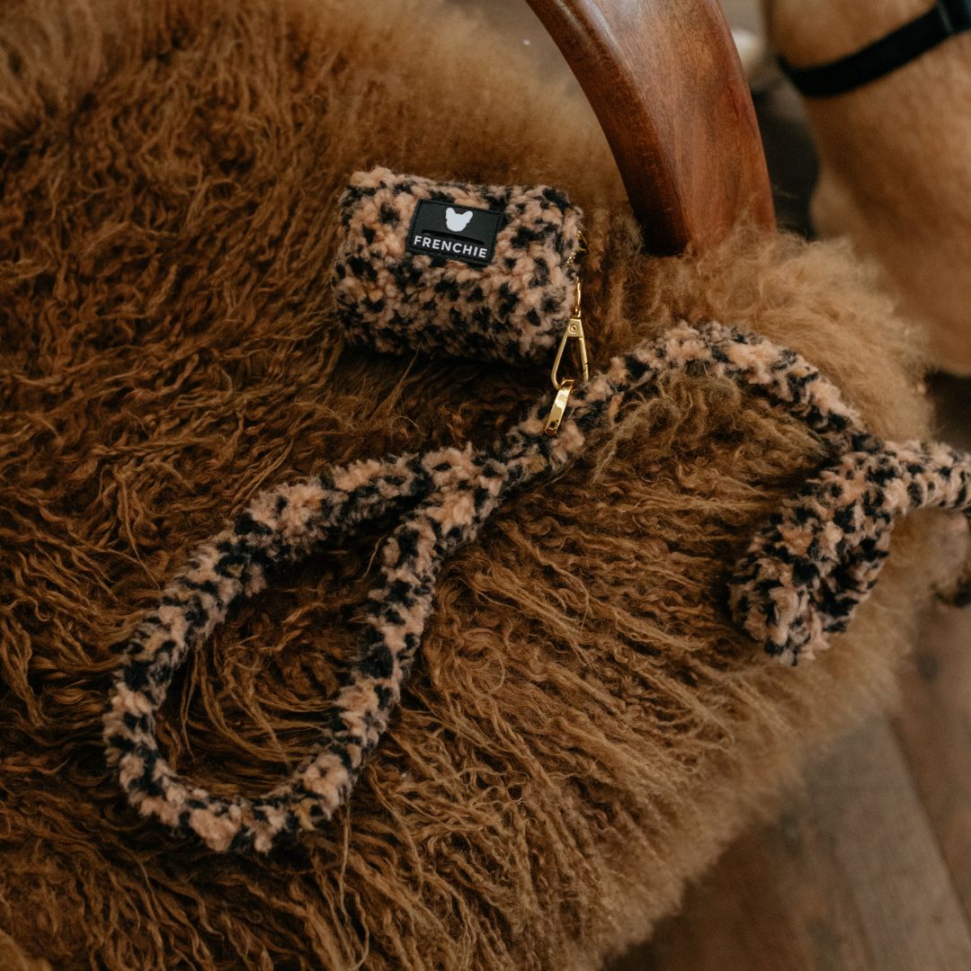 Frenchie Comfort Leash - Teddy Leopard from Frenchie Bulldog