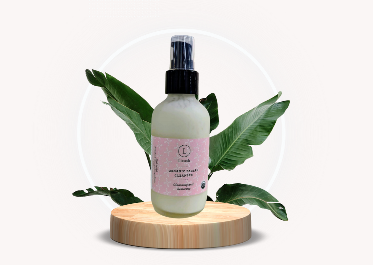 ORGANIC FACIAL CLEANSER Cleansing and Restoring from Lizush