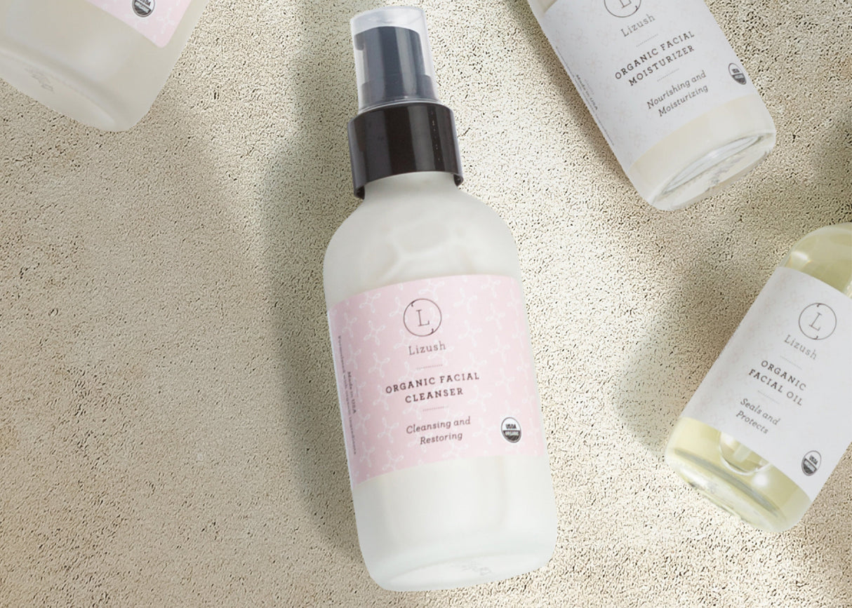 ORGANIC FACIAL CLEANSER Cleansing and Restoring from Lizush