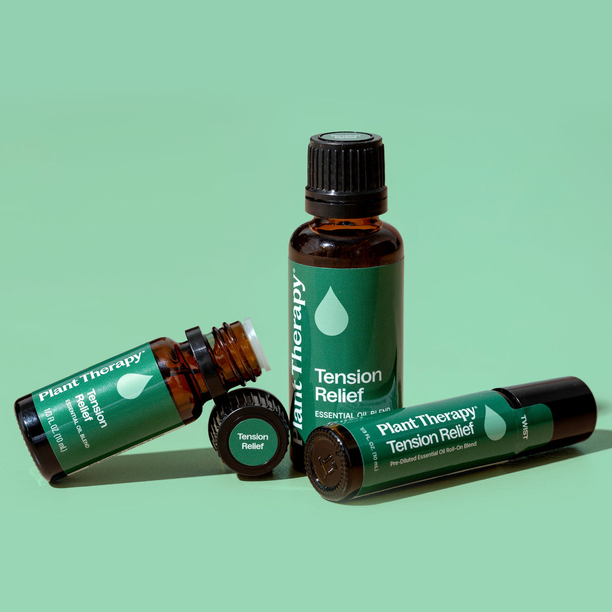Tension Relief Essential Oil Blend Pre-Diluted Roll-On from Plant Therapy
