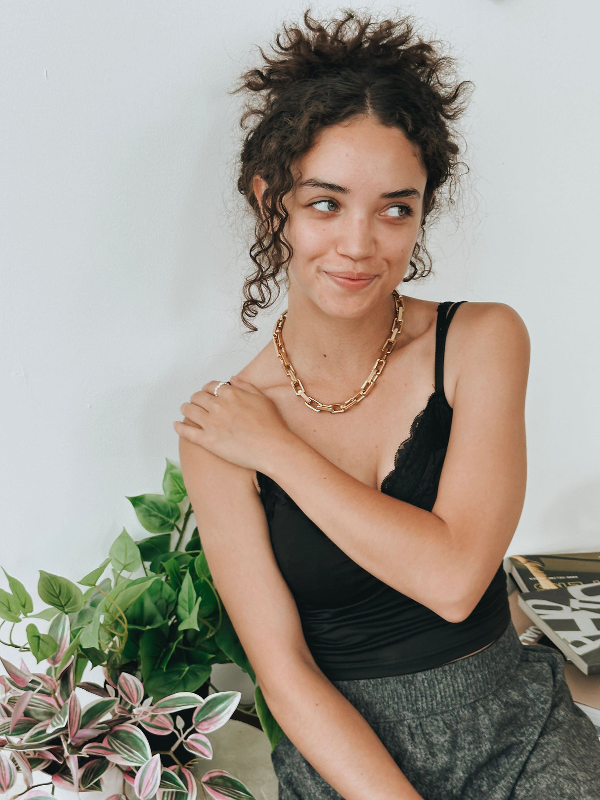 Jefa Link Necklace from CELESTE SOL Jewelry