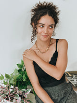 Jefa Link Necklace from CELESTE SOL Jewelry