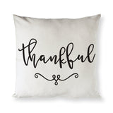 Thankful Pillow Cover from The Cotton & Canvas Co.