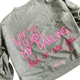 'THATS LIFE' PAINTED SWEATER from Wren + Glory
