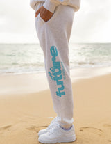 The Future Is Bright Retro Unisex Sweatpant from Elevated Faith