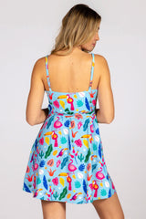 The Birds Of Paradise | Tropical Bird Strappy Dress from Shinesty
