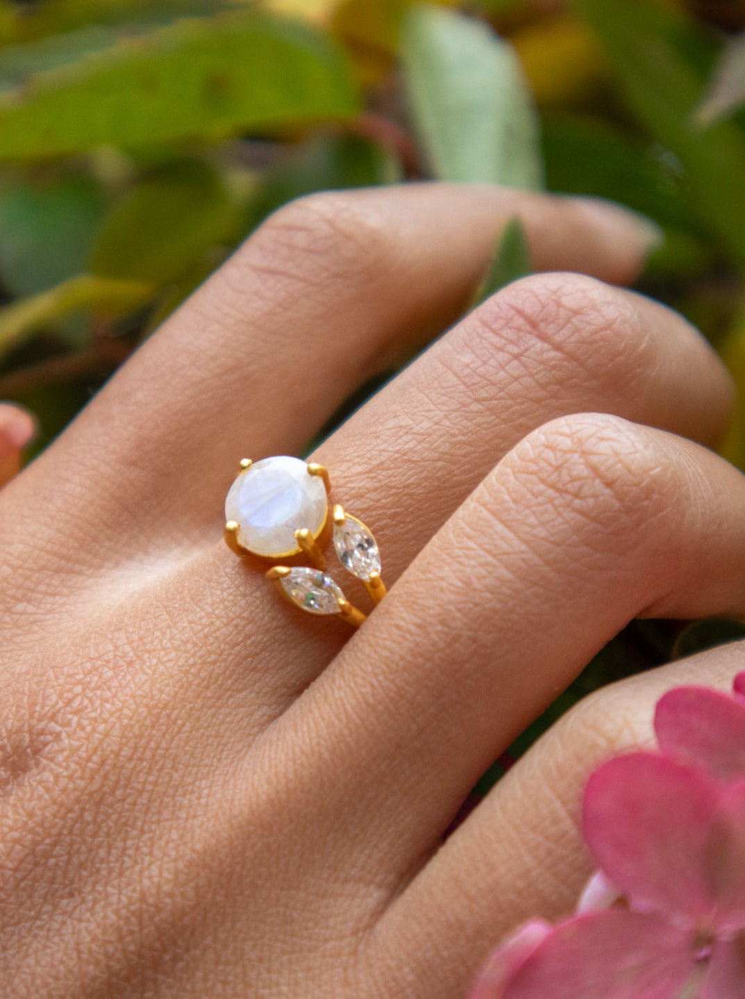 The Bloom Ring - Gold from Ash & Rose