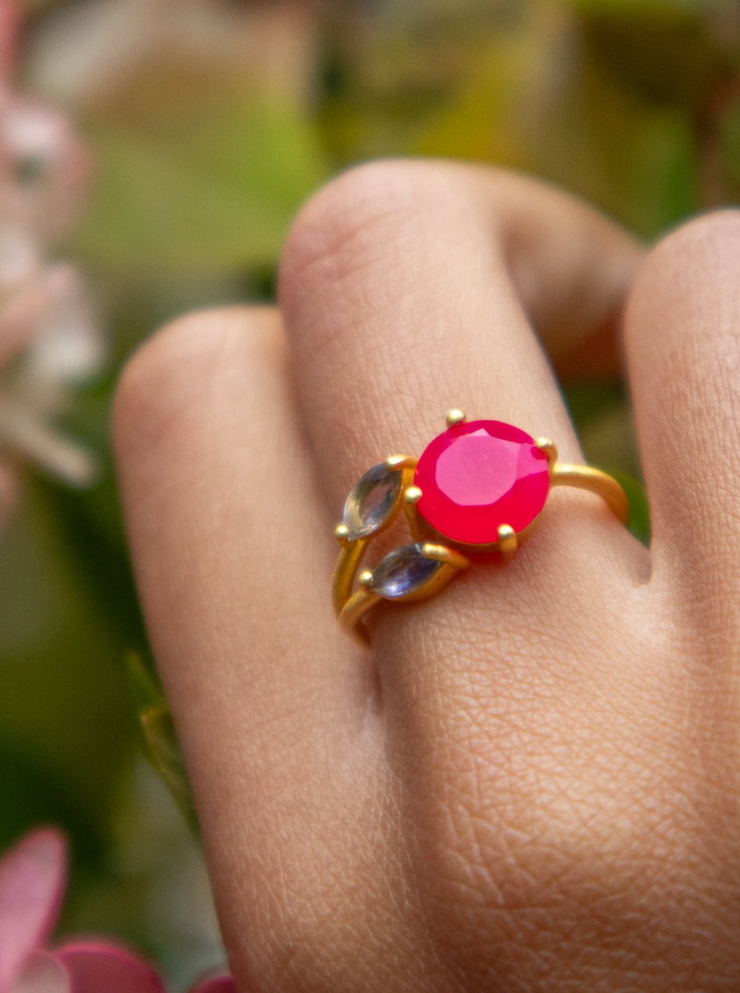 The Bloom Ring - Gold from Ash & Rose