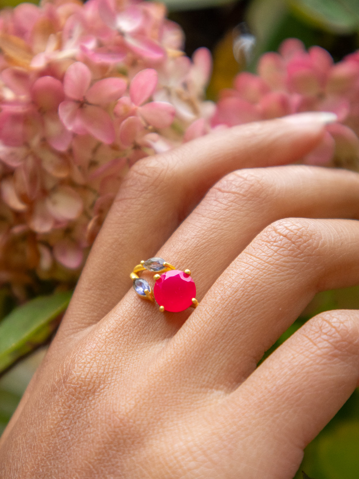 The Bloom Ring - Gold from Ash & Rose