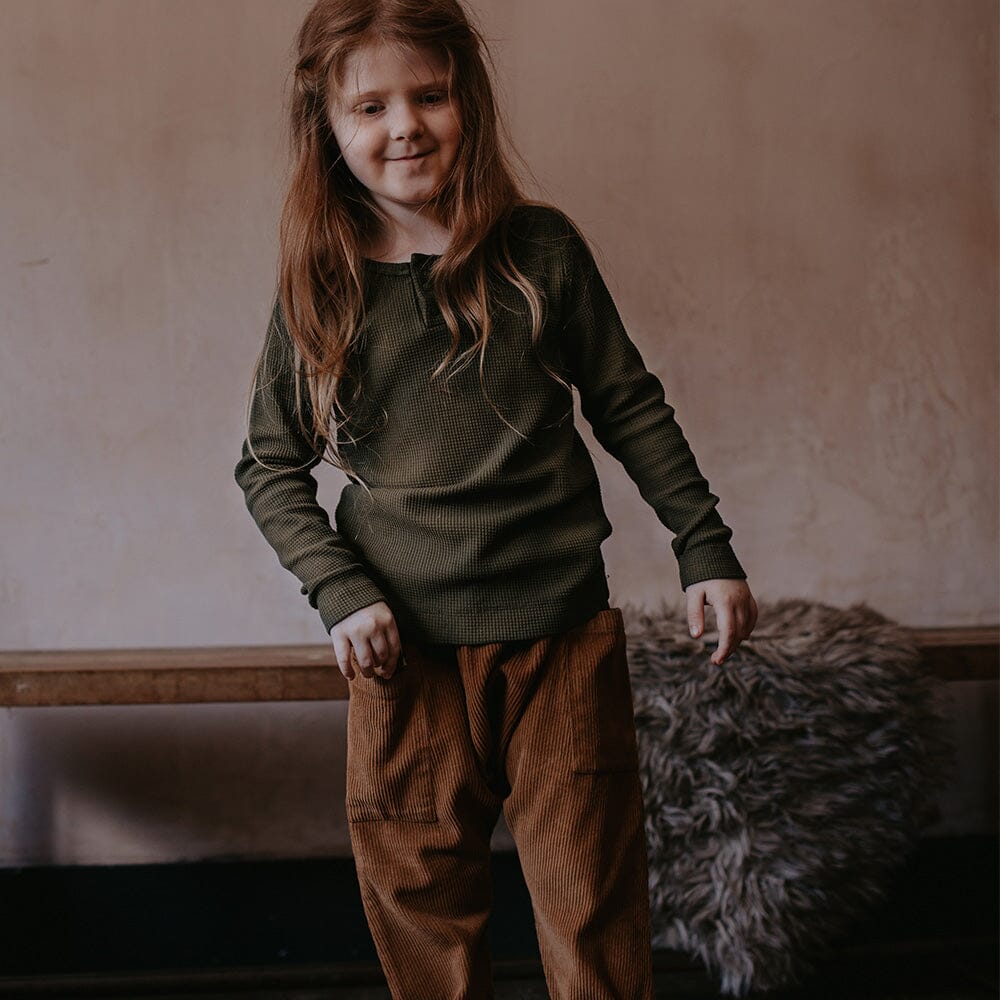 The Corduroy Harem Trouser - Rust from Manymoons