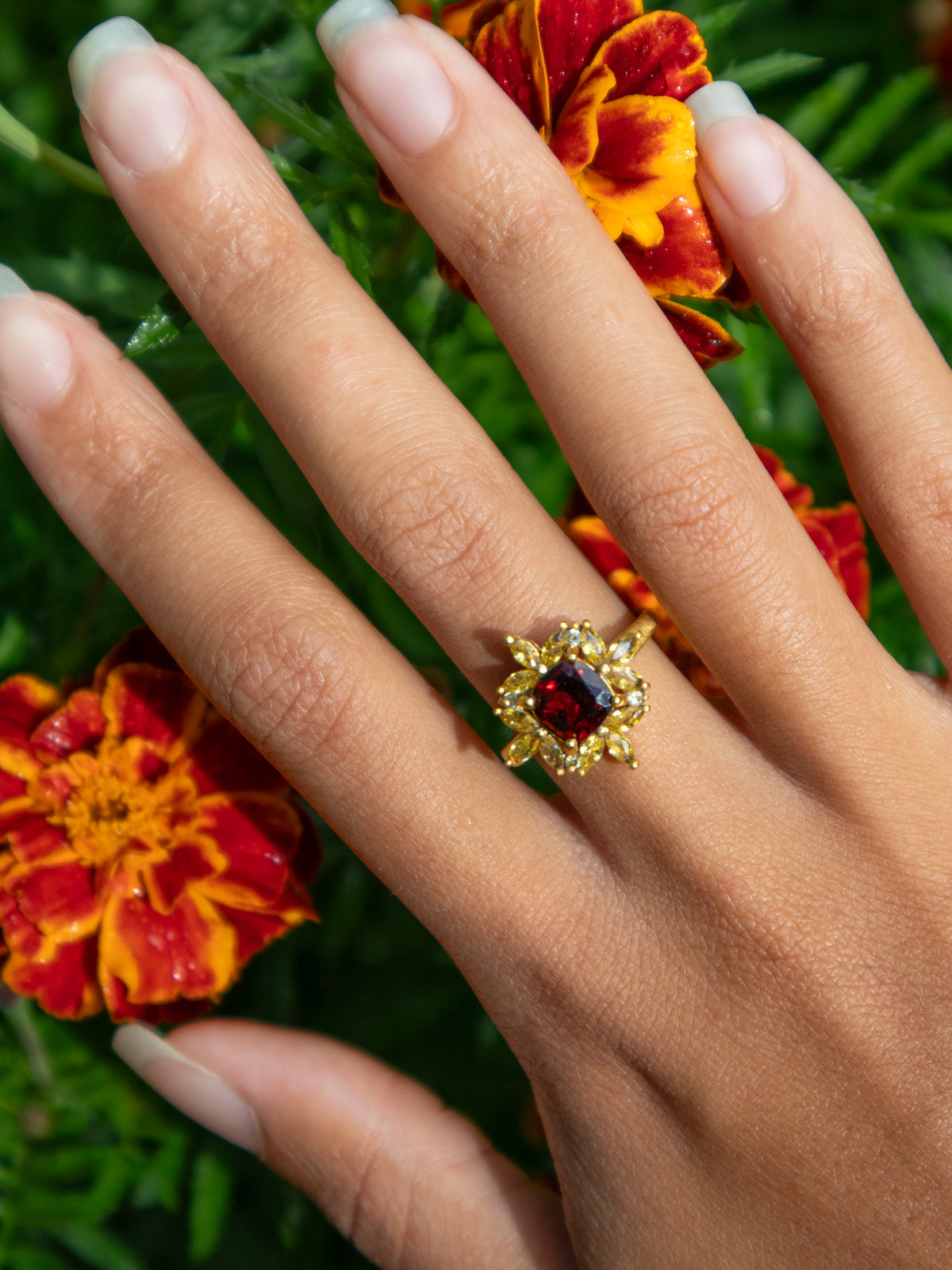 The Full Bloom Ring from Ash & Rose
