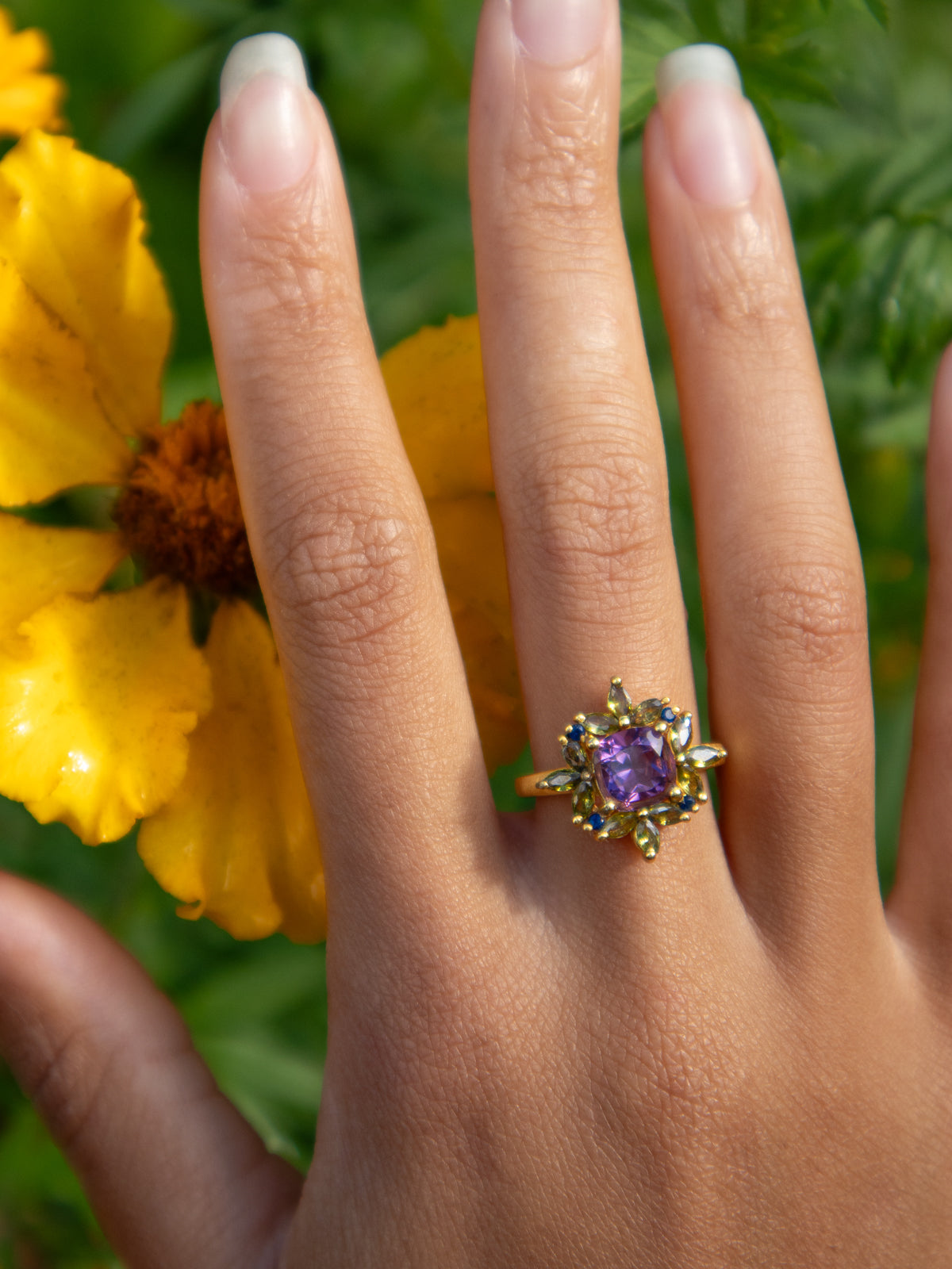 The Full Bloom Ring from Ash & Rose