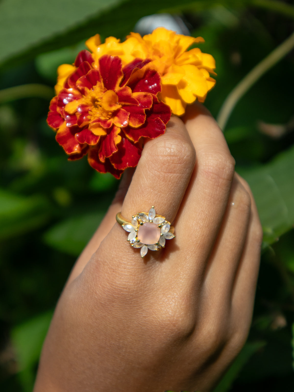 The Full Bloom Ring from Ash & Rose