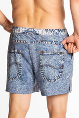 The Jacksonville Jort | Denim Ball Hammock® Pouch 5" Swim Trunks from Shinesty