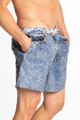 The Jacksonville Jort | Denim Ball Hammock® Pouch 5" Swim Trunks from Shinesty