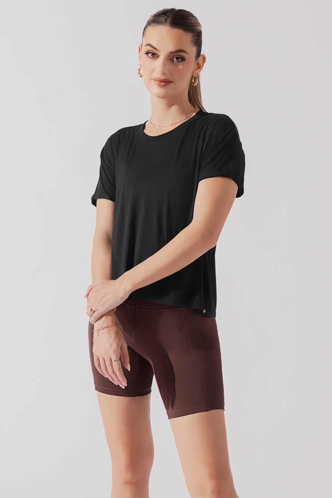 The Perfect Tee - Black from POPFLEX
