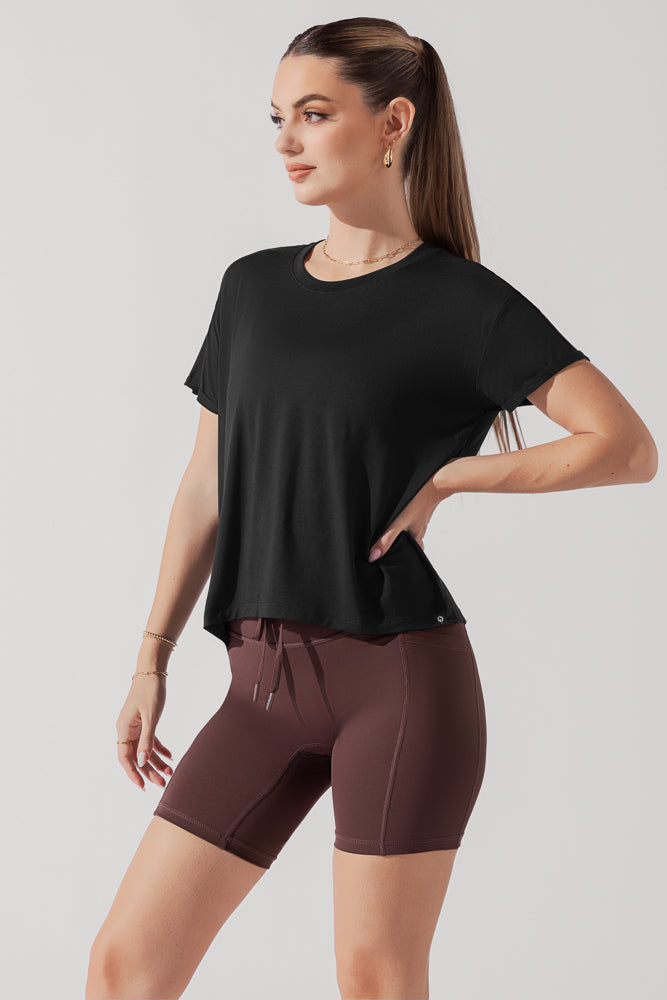 The Perfect Tee - Black from POPFLEX