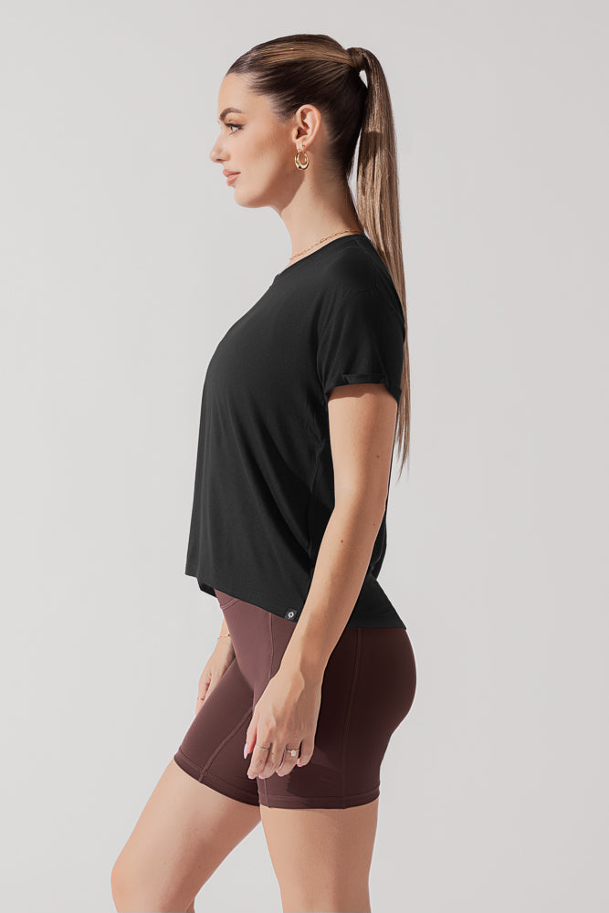 The Perfect Tee - Black from POPFLEX