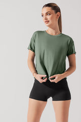 The Perfect Tee - Leaf Green from POPFLEX