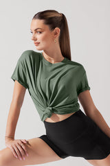The Perfect Tee - Leaf Green from POPFLEX