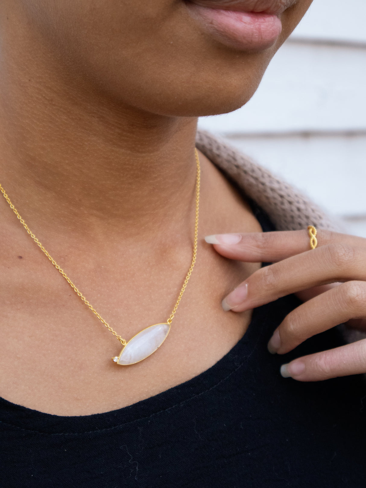 The Stella Necklace from Ash & Rose