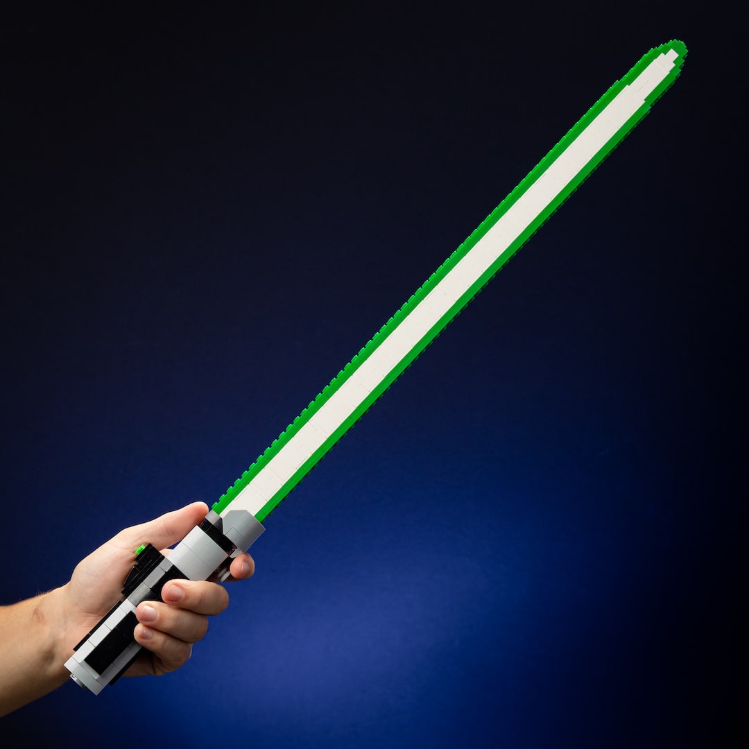 The Wise Master's Life-Sized Saber from Bricker Builds