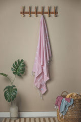 Perfect Classic Towel Collection – 40”x70” Lightweight Organic Turkish Cotton Towels from The Bali Market