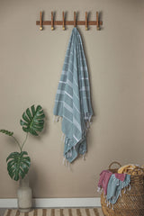 Perfect Classic Towel Collection – 40”x70” Lightweight Organic Turkish Cotton Towels from The Bali Market