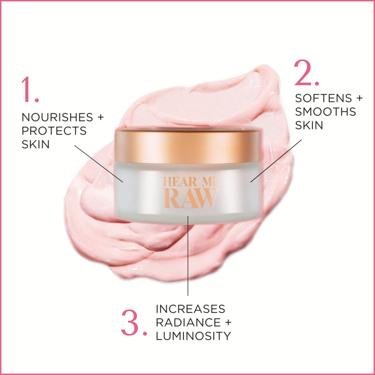 THE HYDRATOR hydrating face mask From Hear me Raw