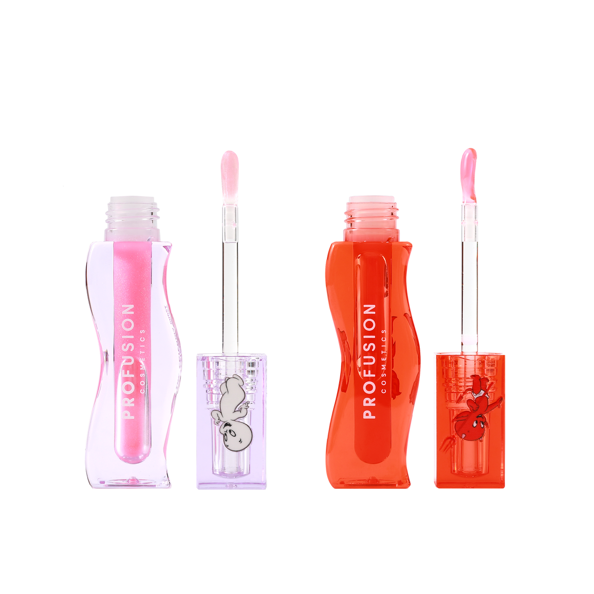 The Ghost N Mr. Mischief Nourishing Plumping Lip Oil Set from Profusion Cosmetics