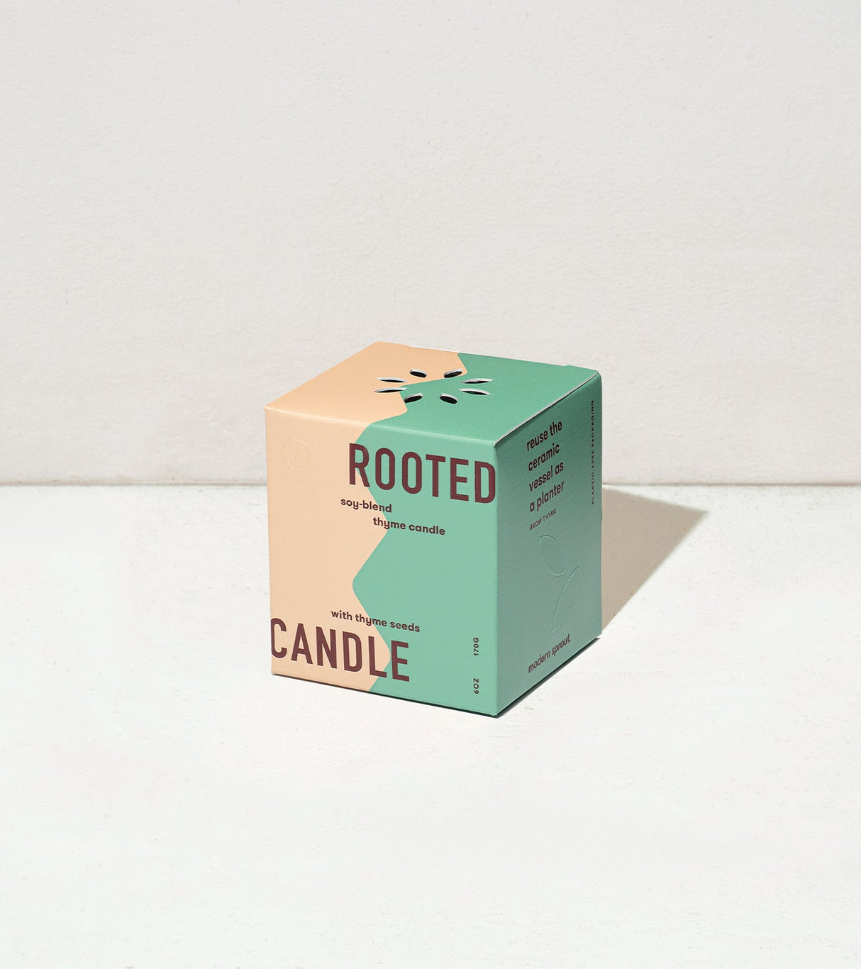 Rooted Candles from Modern Sprout