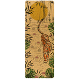 Tiger Lotus Nomad Cork Yoga Mat from Yoloha Yoga