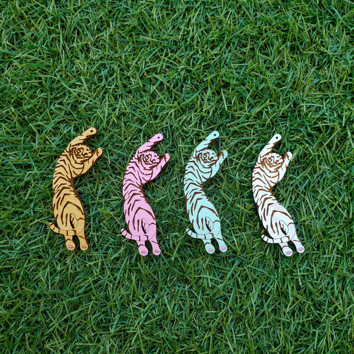 Tiger Hoops - 4 Colors Available from LE CHIC MIAMI