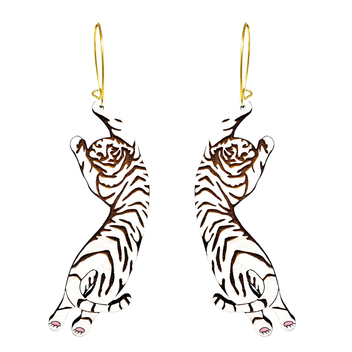 Tiger Hoops - 4 Colors Available from LE CHIC MIAMI