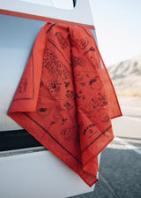 Golden State Bandana from Iron & Resin